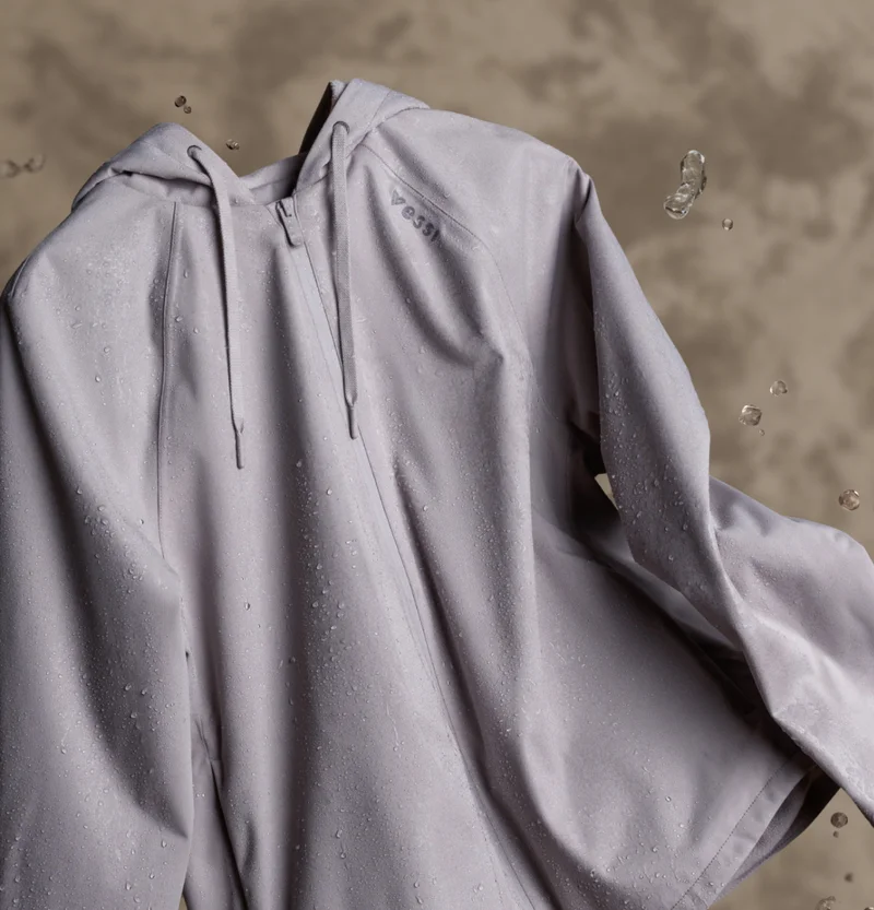Hero graphic of Overcast Jacket in Quartzite.