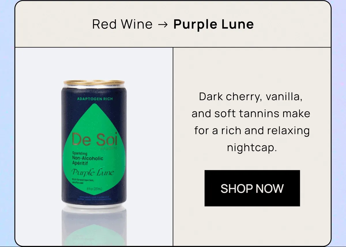 Red Wine → Purple Lune
