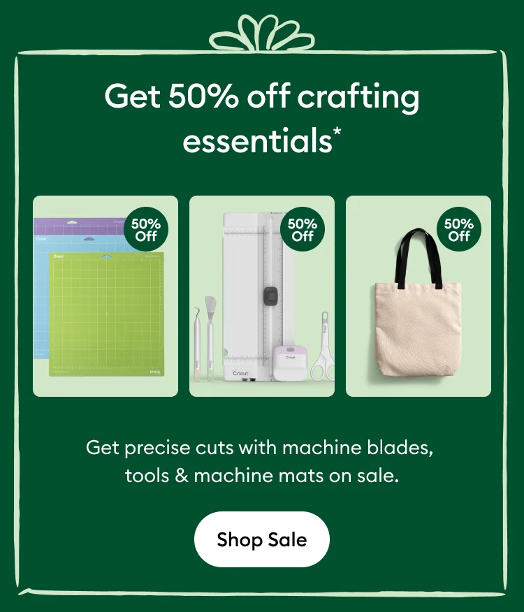 Get 50% off crafting essentials.