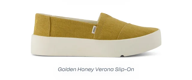 Golden Honey Verona Slip-On - Image