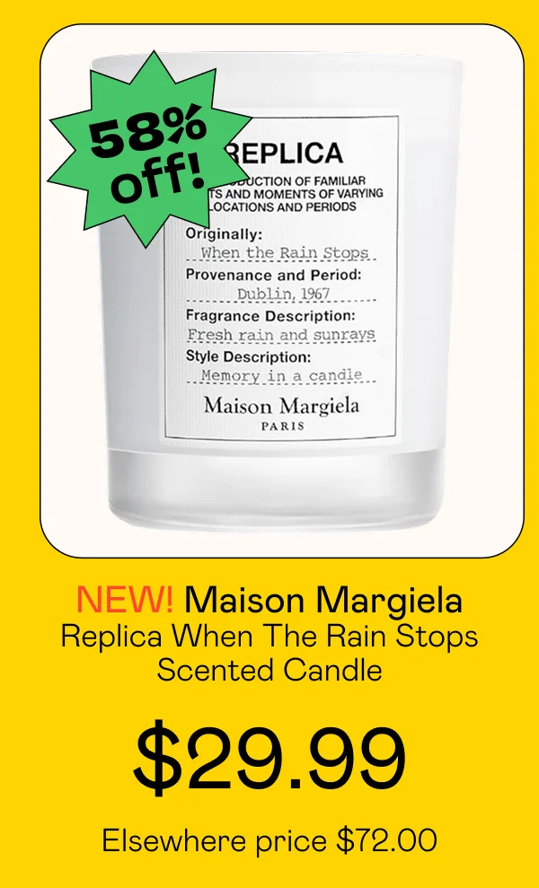 Replica When The Rain Stops Scented Candle