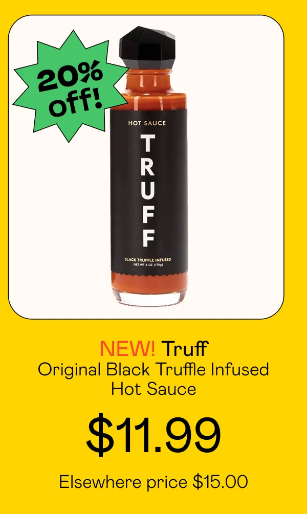 Original Black Truffle Infused Hot Sauce