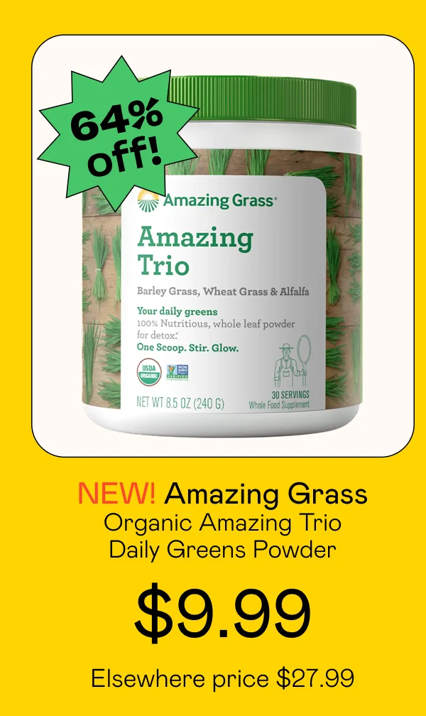 Organic Amazing Trio Daily Greens Powder