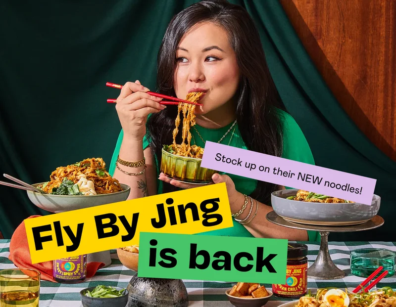 Fly By Jing Is Back! 42% Off