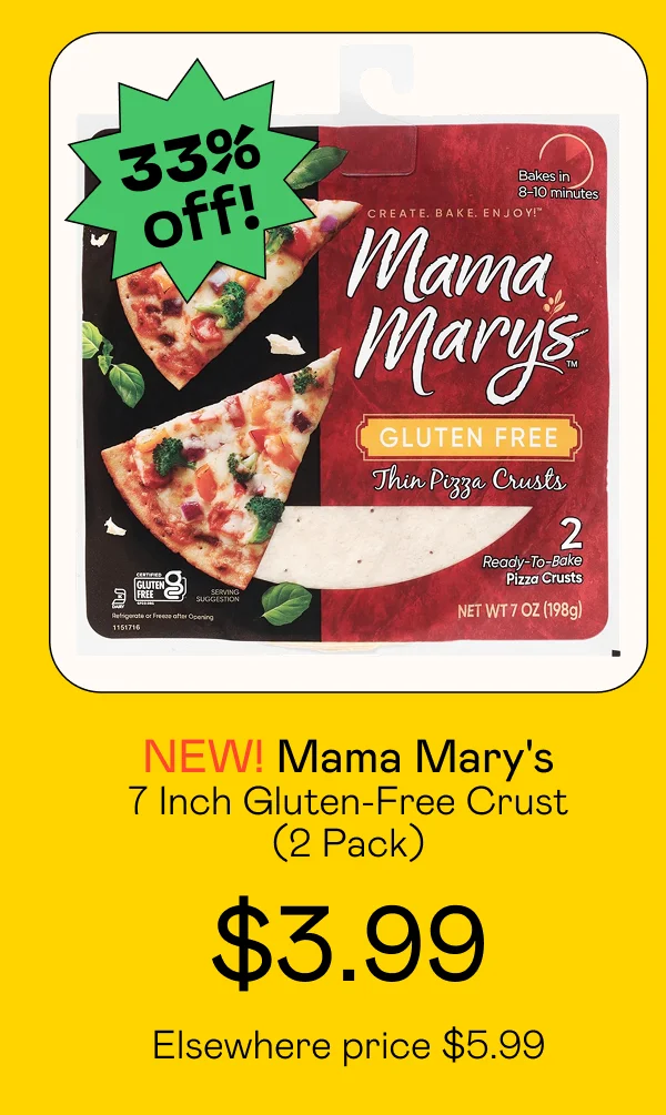 7 Inch Gluten-Free Crust (2 Pack)