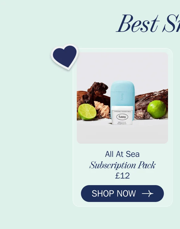 Best Smellers - All At Sea Subscription Pack £12 | SHOP NOW