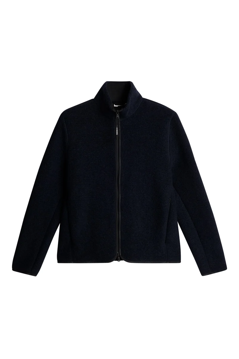 Image of Dustin Wool Fleece Jacket / JL Navy