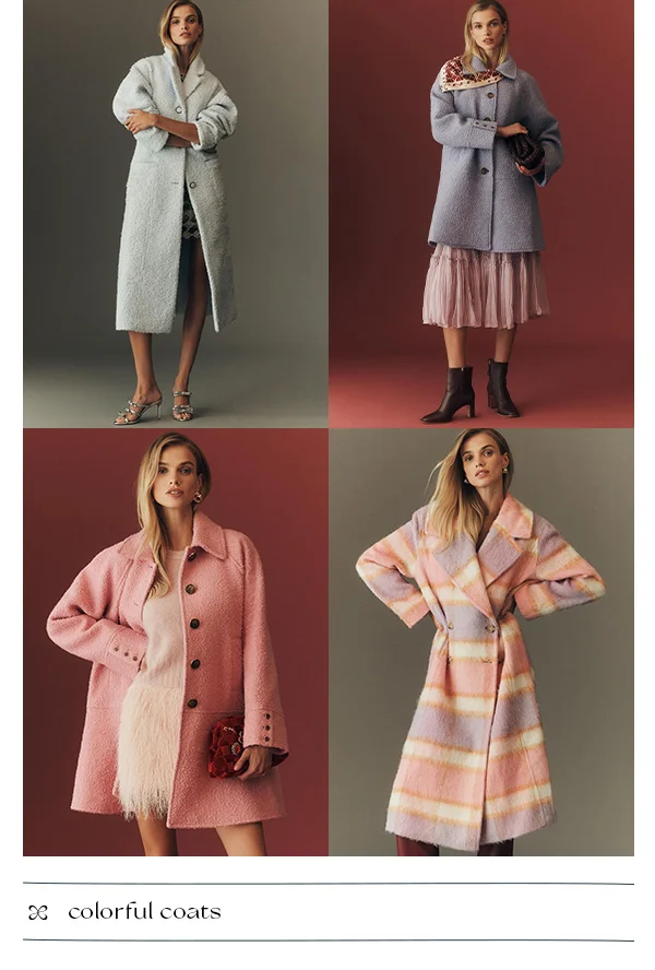 colorful coats