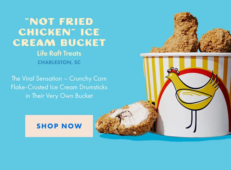 Life Raft's Not Fried Chicken Ice Cream Life Raft's Not Fried Chicken Ice Cream