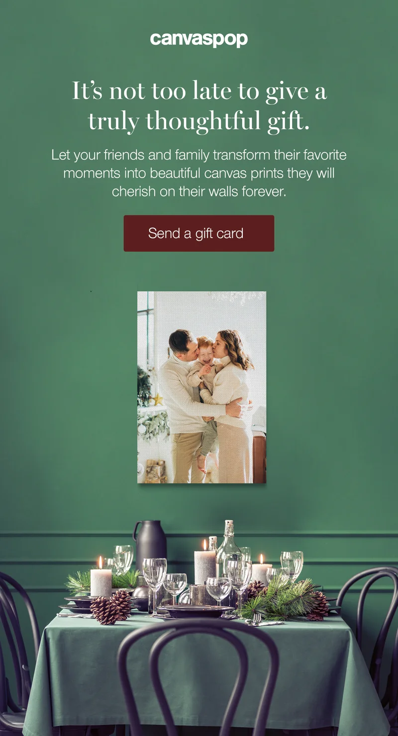 It's not too late to give a truly thoughtful gift.