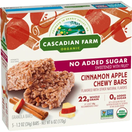 Image of Cascadian Farm Cinnamon Apple Granola Bars (5 CT)