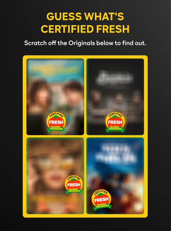 GUESS WHAT'S CERTIFIED FRESH
