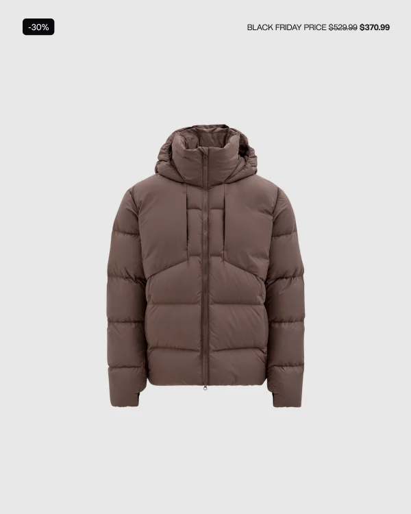 Amager Stowable Hood Short Puffer Down Jacket - Men's Amager Stowable Hood Short Puffer Down Jacket - Men's