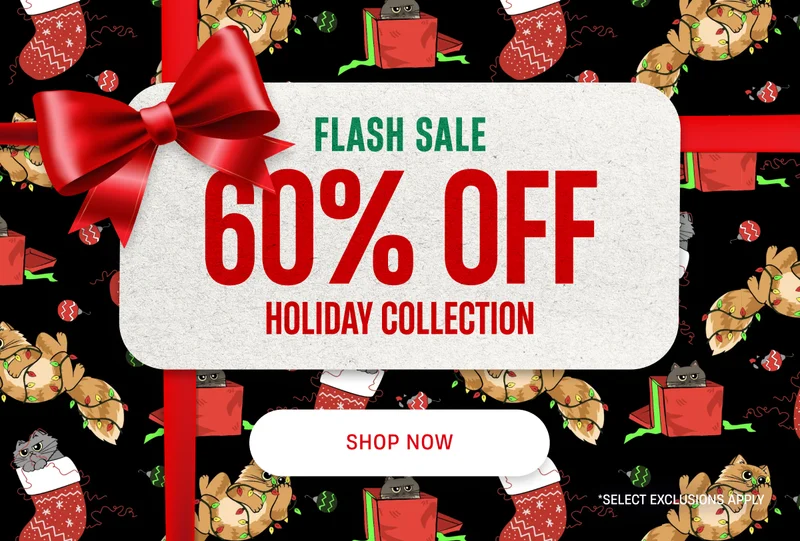 Flash Sale | 60% Off Holiday Collection | Shop Now