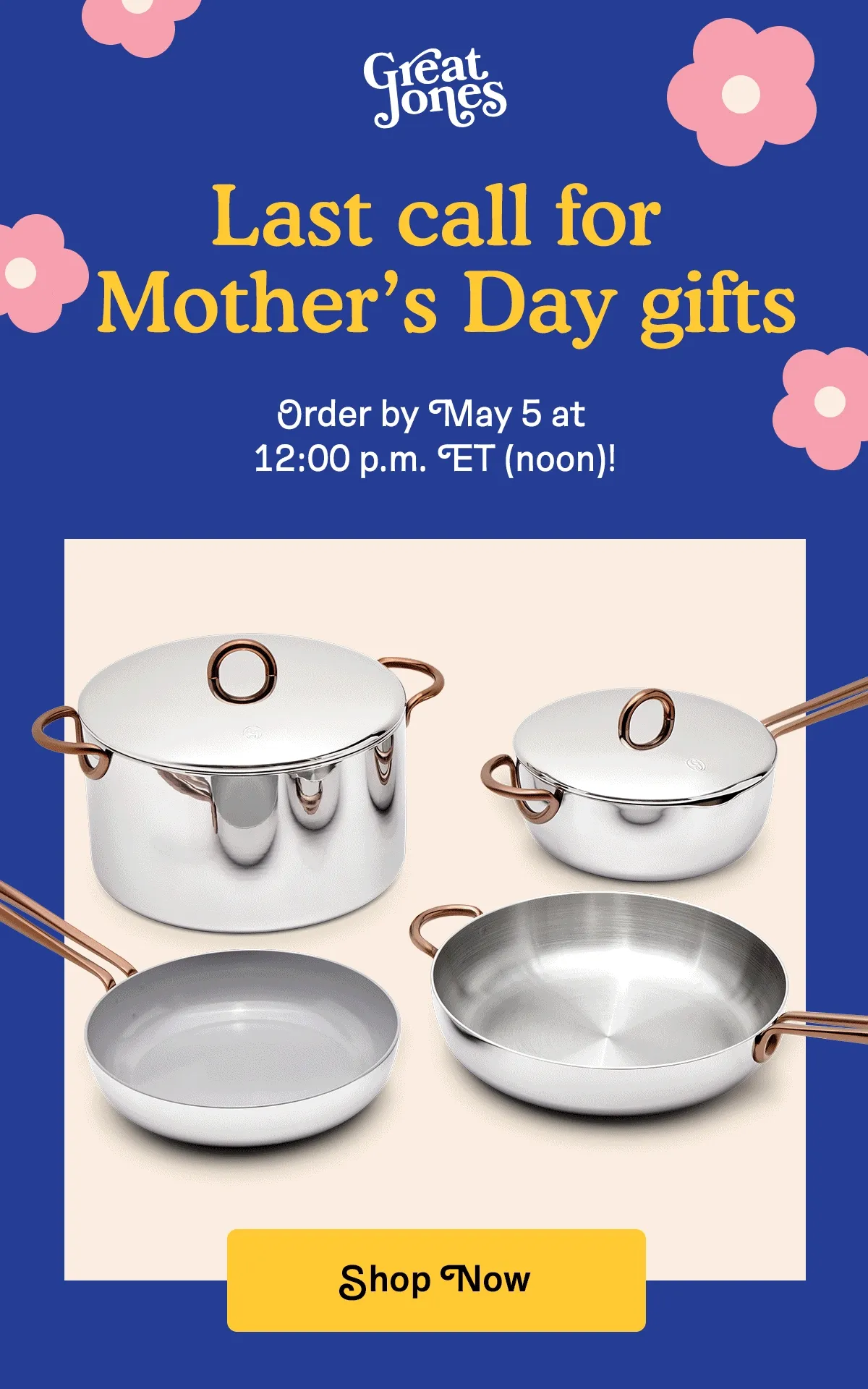 Last call for Mother's Day gifts