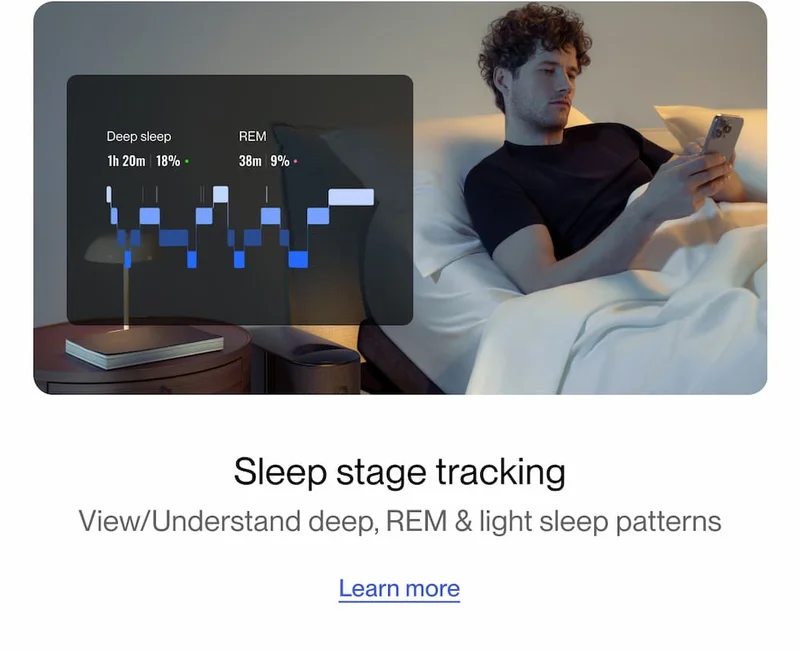 Sleep stage tracking