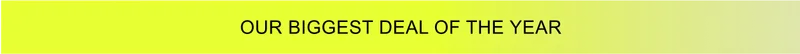 Our biggest deal of the year
