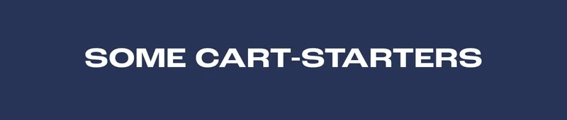 Some Cart-Starters