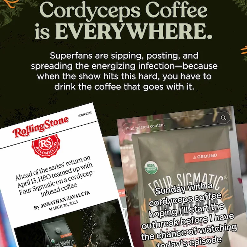 Cordyceps Coffee Is EVERYWHERE