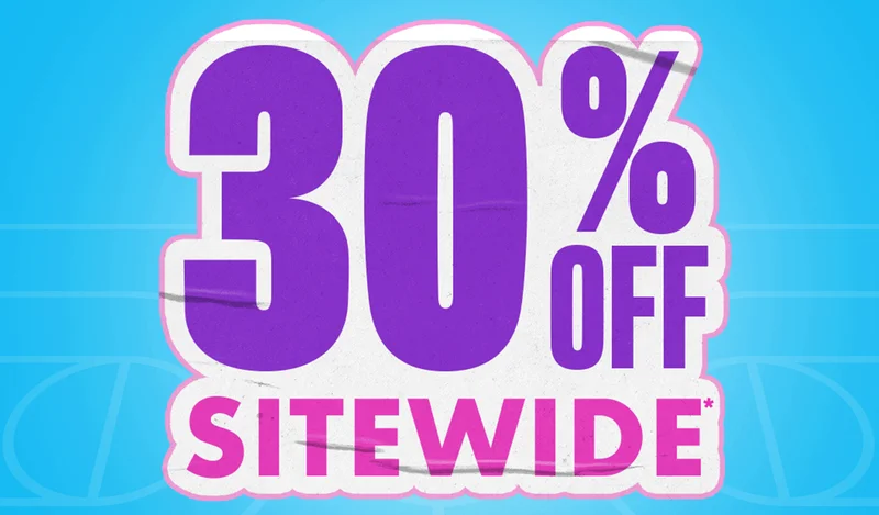 30% OFF SITEWIDE