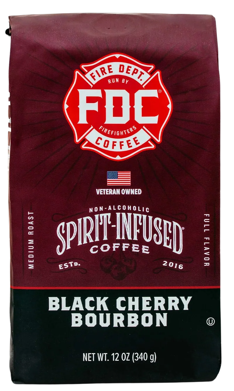 Image of Fire Department Coffee Black Cherry Bourbon Ground Coffee