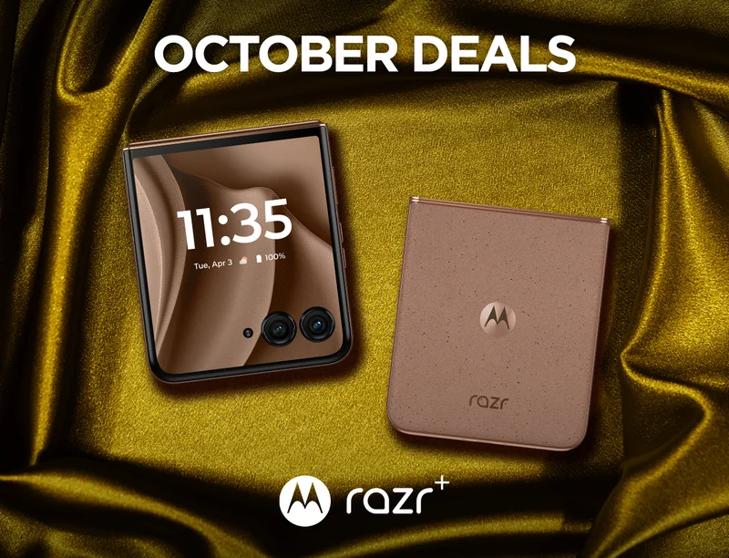 October Deals - motorola razr+ 2025