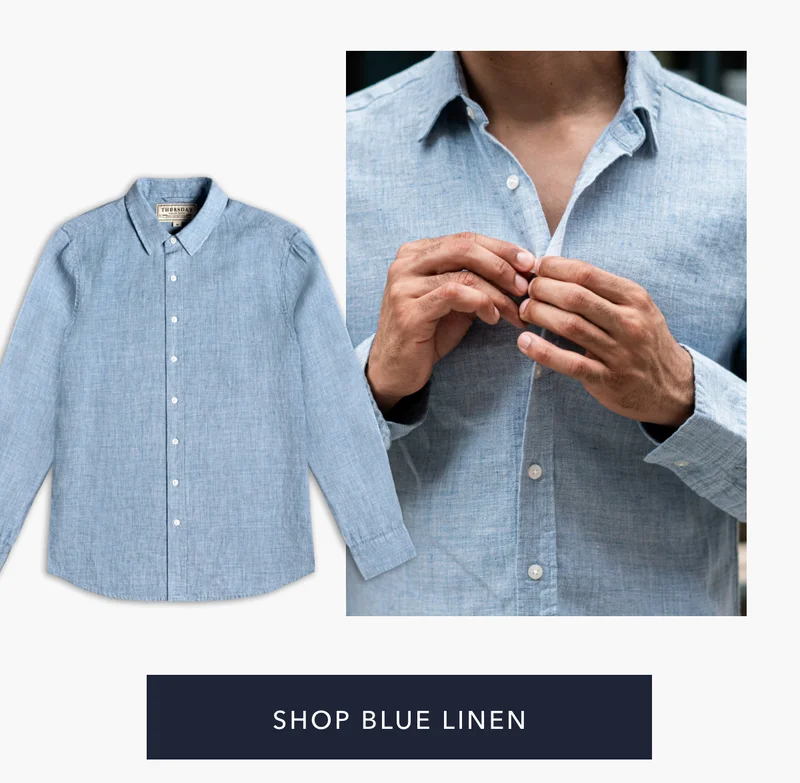 Shop Blue Linen