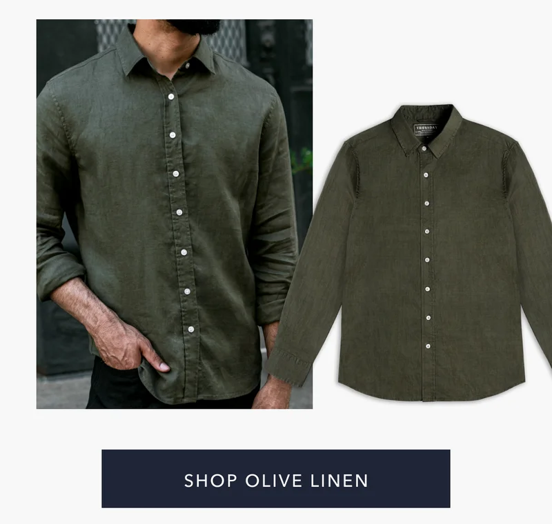 Shop Olive Linen