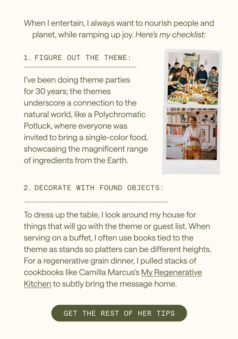How To Host An Earth Friendly Dinner Party