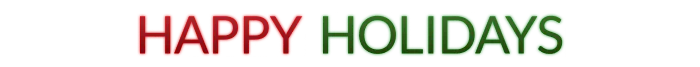 Happy Holidays