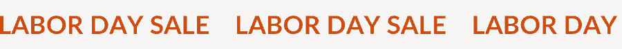 LABOR DAY SALE