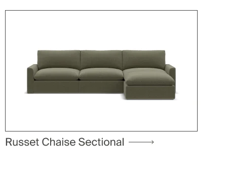 Russet Chaise Sectional