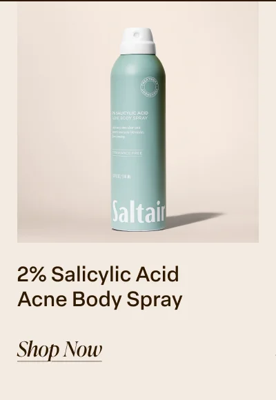 2% Salicylic acid body spray
