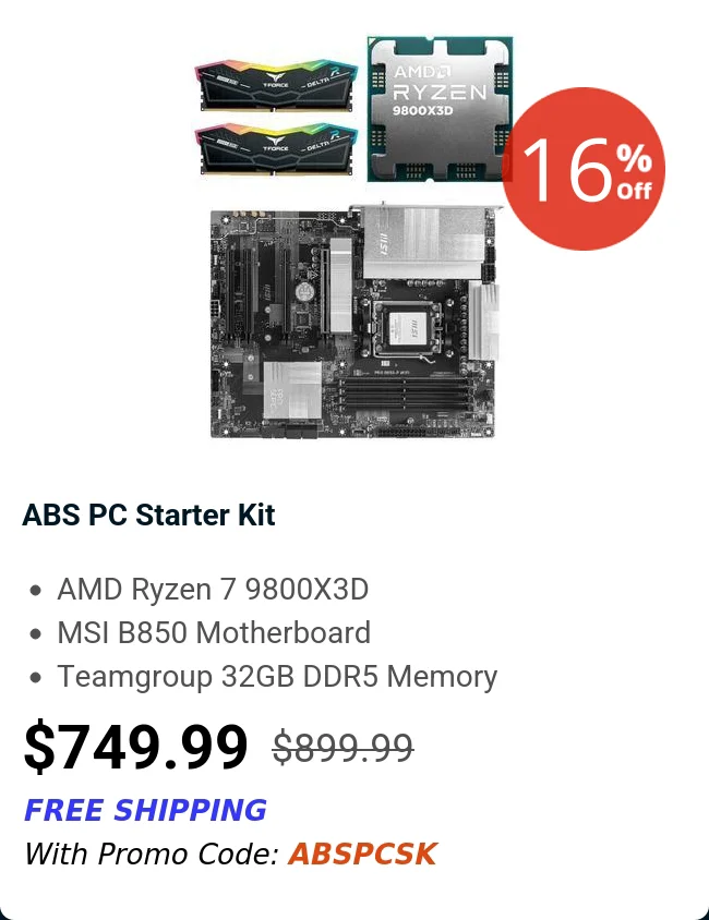 ABS PC Starter Kit