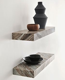 floating shelves