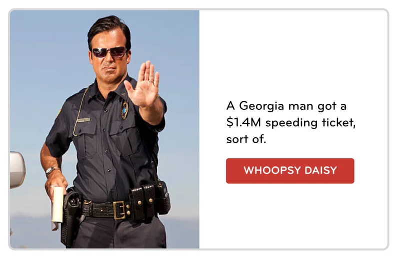 A cop hollering "STOP!" Not dissimilar to the famous scene in Frosty the Snowman (1969).