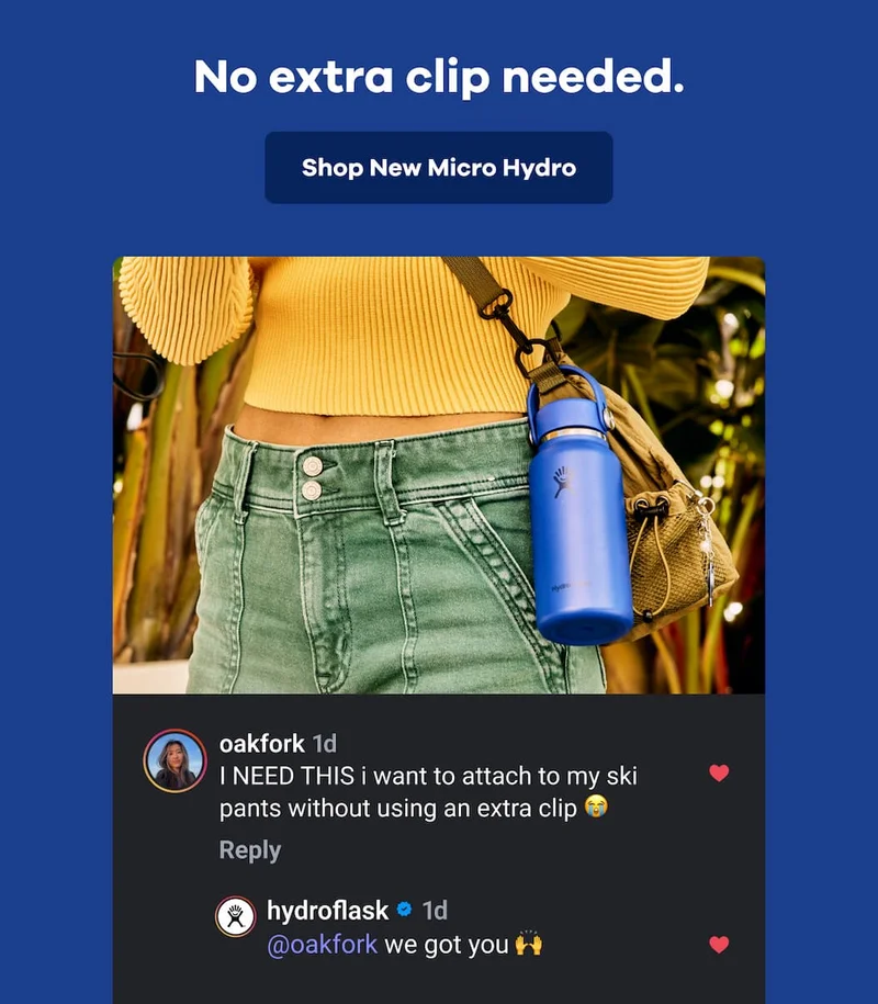 No extra clip needed. | Shop New Micro Hydro