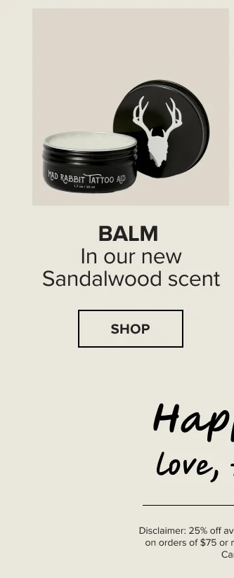 Balm - in our sandalwood scent