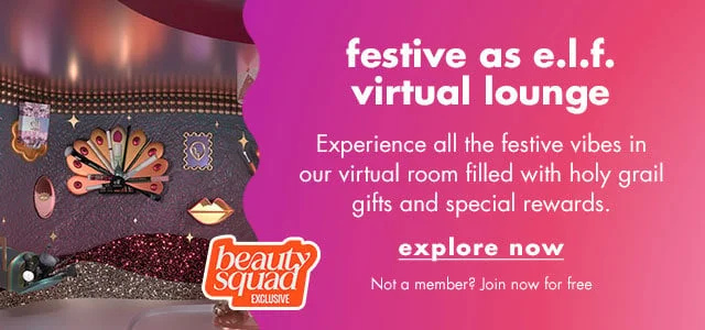 festive as e.l.f. virtual lounge