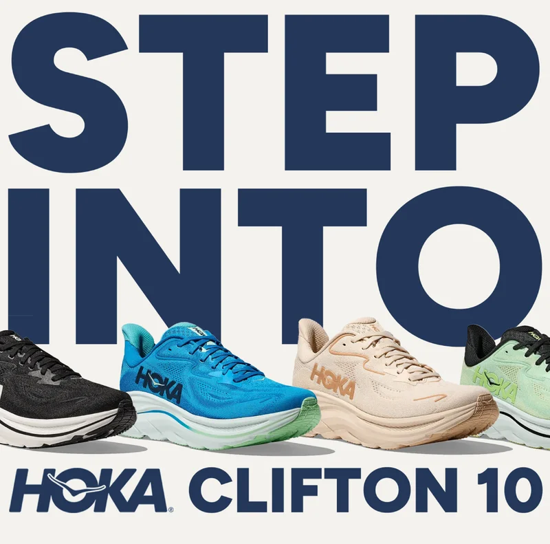 HOKA Clifton 10 shoes