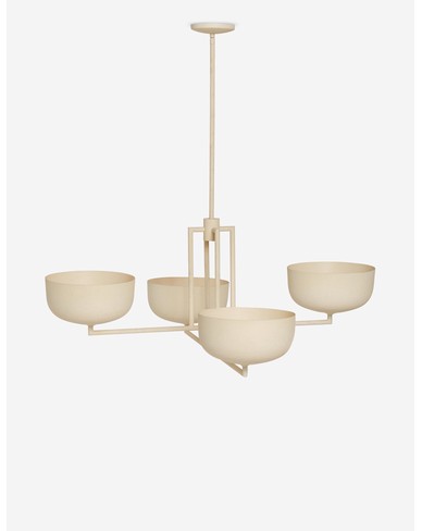 Talley Chandelier-Sand / 35"Dia