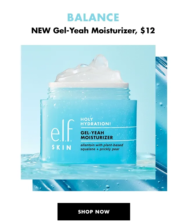Holy Hydration! Gel-Yeah Moisturizer