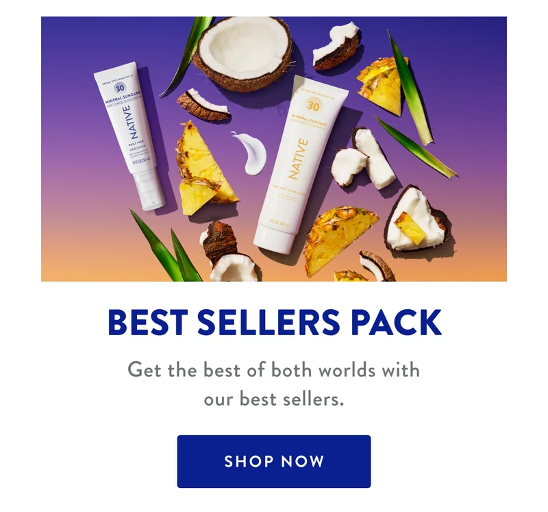 BEST SELLERS PACK | Get the best of both worlds with our best sellers. | SHOP NOW