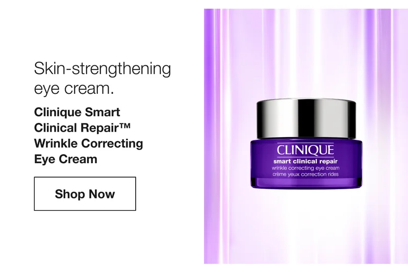 Skin-strengthening eye cream.  | Clinique Smart  Clinical Repair™  Wrinkle Correcting  Eye Cream | Shop Now