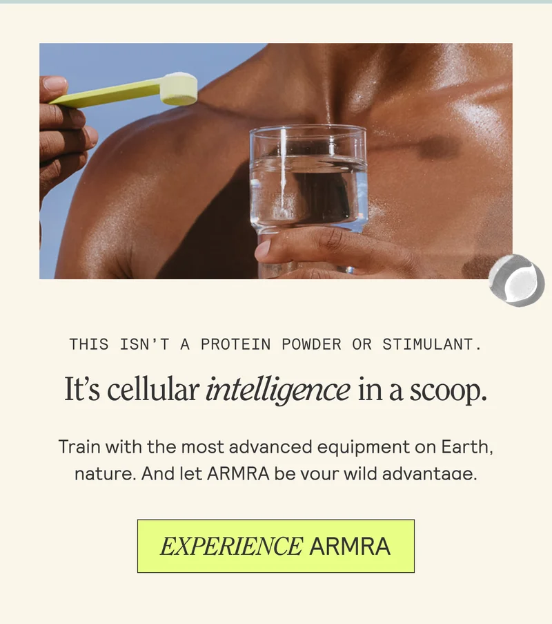 THIS ISN'T A PROTEIN POWDER OR STIMULANT. | It's cellular intelligence in a scoop.