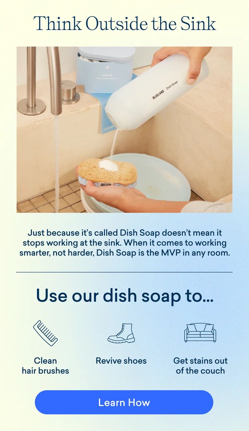Learn different ways to use our dish soap powder!