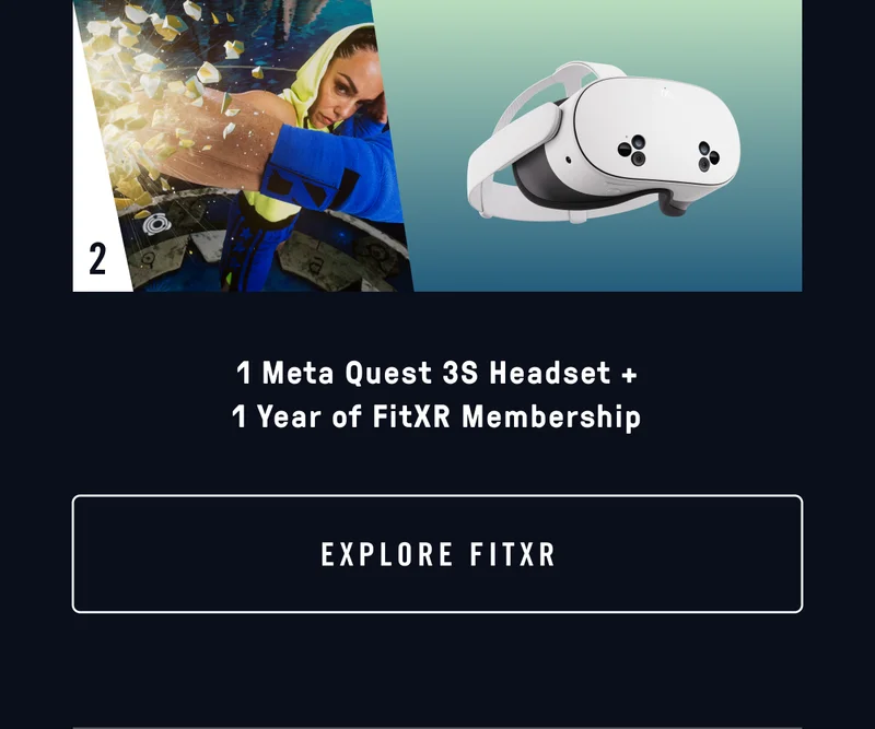 Meta Quest 3S Headset + 1 Year of Membership