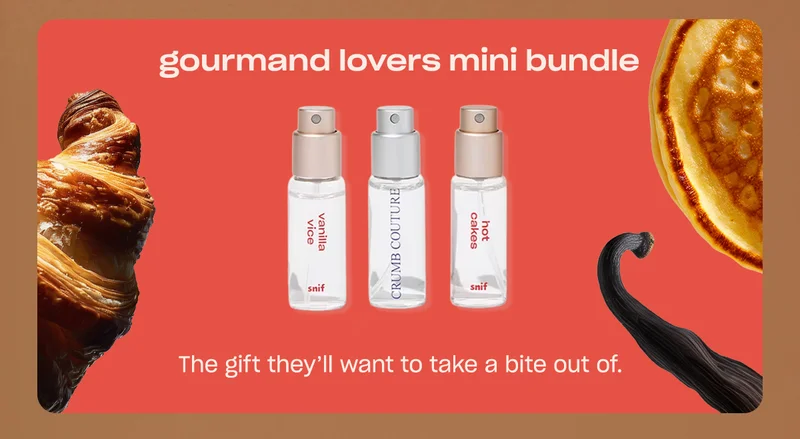 gourmand lovers mini bundle The gift they’ll want to take a bite out of.