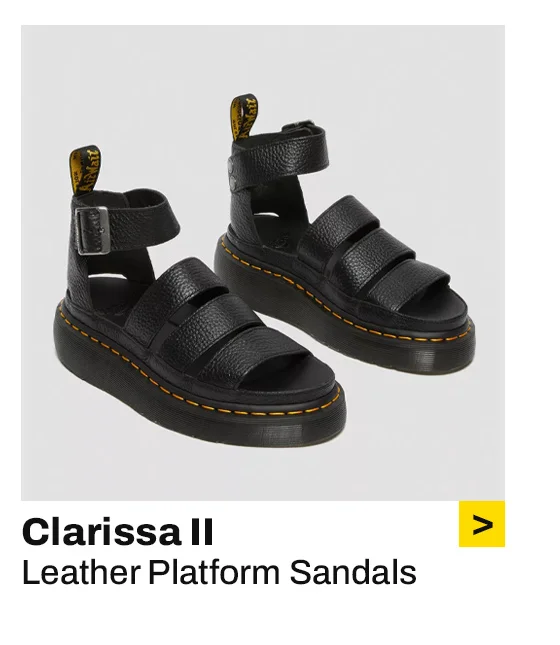 Clarissa II Women's Leather Platform Sandals