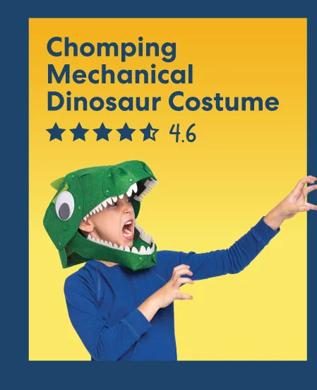 Chomping Mechanical Dinosaur Costume
